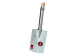 Idealspaten Baumschulspaten Ideal extrastarkes Blatt mit Tritt und Stiel, 10020272)