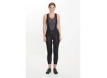 Radhose ENDURANCE "Jayne Long Windblock Cycling Tights XQL", Damen, Gr. 36, EURO-Größen, schwarz, 85% Polyamid, 15% Elasthan, bedruckt, unifarben, lang, Hosen, mit funktionellem Windblocker