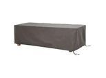 Gartenmöbel-Schutzhülle WINZA OUTDOOR COVERS "TOPSELLER", grau (anthrazit), B:110cm H:75cm L:285cm, Polypropylen (PP), Planen, geeignet für Gartentische, erhältlich in verschiedenen Größen