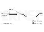 ERNST Mittelschalldämpfer 043267 für GENERAL MOTORS OPEL 5852271 5852246 24421988