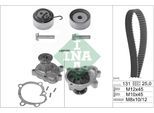 INA Wasserpumpe + Zahnriemensatz 530033830 für Vaughall Opel CHEVROLET