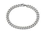 Armband VIVANCE, weiß, Armbänder, Damen, 21cm, Edelstahl, glänzend, Armband