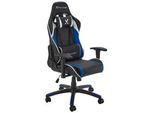 Gamingsessel Agility ca. 55x113x62,5cm Blau/Schwarz