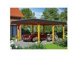 Einzelcarport SKANHOLZ "Wendland", braun (hellbraun), B/H/T: 210cm x, Carports