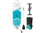 SUP-Board INTEX "AQUA QUEST 240" Gr. 244, weiß, Wassersportboards, Kinder, 244x76x13 244cm, Kunststoff, SUP-Board