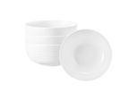 Schale SELTMANN WEIDEN "Müslischalen Terra ø 15 cm 4er Set", weiß, L:15cm, Schüsseln, Schale