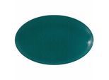 Servierplatte SELTMANN WEIDEN "Servierplatte Life Fashion 40x26 cm", bunt (trendy petrol), L:40,3cm, Porzellan, Servierplatten, Servierplatte