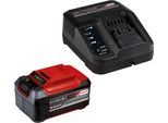 EINHELL Akku Starter-Set "5,2 Ah PXC Starter-Kit", schwarz (rot, schwarz), Akkumulatoren, Akku Starter-Set