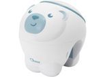 Nachtlicht CHICCO "Projektor Eisbär, blau", Baby, Gr. H: 20,4cm, blau, Leuchten Nachtlicht, mit Projektor und Soundfunktion