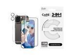 CARE BY PANZERGLASS Displayschutzglas "3-in-1 Protection, Glass, Case, Lenscover", transparent, B:11cm H:2,5cm T:19,5mm, Displayfolien, Displayschutzfolie, Schutzfolie, Bildschirmschutz, kratz- & stoßfest, Displayschutzglas