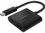 BELKIN Laptop-Adapter "USB-C auf HDMI-Adapter mit 60 W PD", schwarz, Adapter, Laptop-Adapter
