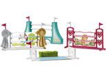 Spielwelt SCHLEICH "HORSE CLUB, Hindernisse Zubehör (42612)", bunt, Spielfigurenwelten, Kinder, Kunststoff, Spielwelt, Made in Germany