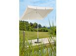 Sonnenschirm SCHNEIDER SCHIRME "Ibiza", beige (natur), Obermaterial: 100% Polyester, Standschirme, Sonnenschirm, ohne Schirmständer