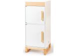 Kinder-Kühlschrank MUSTERKIND "Ficus, weiß/natur", weiß (weiß, natur), Spielzeug-Haushaltsgeräte, KinderB:34cm H:83cm T:32cm, Kinder-Kühlschrank, B:34cm H:83cm T:32cm