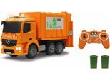 RC-Truck JAMARA "Müllwagen Mercedes Antos", orange, Fernlenkfahrzeuge, KinderB:45cm H:21cm T:15cm, Kunststoff, RC-Truck, mit Sound und LED Beleuchtung, B:45cm H:21cm T:15cm