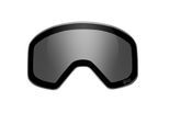 Snowboardbrille YEAZ "polarisiertes magnetisches Wechselglas APEX", schwarz, Sportbrillen, Snowboardbrille