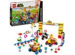 Konstruktionsspielsteine LEGO "Mario Kart™ – Baby Peach & Grand Prix–Set (72036), LEGO Super Mario", bunt, Spielbausteine, Kinder, Kunststoff, Konstruktionsspielsteine, Made in Europe