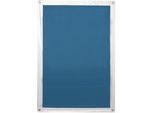 Dachfensterrollo LICHTBLICK ORIGINAL "Haftfix Hitzeschutz Verdunkelung" Gr. 7, blau, B:94cm H:113,5cm, Polyester, Rollos, Dachfensterrollo, mit Thermobeschichtung, Topseller