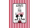 Bild KOMAR "Mickey Mouse Laugh", bunt (farbe bild(er): bunt), B:50cm H:70cm, Holz, Papier, Bilder, Bild, Wandbild zur Dekoration im Kinderzimmer - ohne Rahmen
