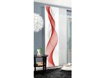 Schiebegardine VISION S "OPALIA" Gr. 1, rot, B:60cm H:245cm, Polyester, Gardinen, Schiebegardine, HxB: 245x60, Dekostoff Digitaldruck