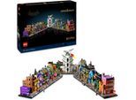 Konstruktionsspielsteine LEGO "Die Zauberläden der Winkelgasse™ (76444), LEGO Harry Potter™", bunt, Spielbausteine, Kinder, Kunststoff, Konstruktionsspielsteine, Made in Europe