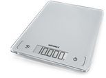 Küchenwaage SOEHNLE "Page Comfort 300 Slim", silber (silberfarben), B:22,9cm H:2cm L:19,1cm, Glas, Kunststoff, Küchenwaagen, Küchenwaage, LCD-Anzeige, Topseller