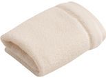 Seiftuch VOSSEN "Pure", weiß (ivory), B:30cm L:30cm, Baumwolle, Handtücher, Seiftuch, Waschlappen im Set, Baumwolle & VEGAN, mit eleganter Veloursbordüre