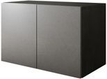 Schuhschrank OTTO HOME "Pratiko Breite 63 cm, Höhe 42 cm, Garderobenbank", grau (gusseisenfarben (ghisa), steinfarben (pietra)), B:63cm H:42cm T:35cm, FSC-zertifizierter Holzwerkstoff, Schränke, Schuhschrank, Flurbank, Schuhbank, mit Stauraum