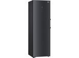 LG Gefrierschrank "GFM61MCCSF", Energieeffizienz: D, silber (schwarz), B:59,5cm H:186cm T:70,7cm, Gefrierschränke, Larder & Freezer, Gefrierschrank