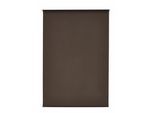 Seitenzugrollo K-HOME "Klemmfix-Rollo" Gr. 7, braun (schoko), B:100cm H:150cm, Polyester, Rollos, Seitenzugrollo, 1 Stück