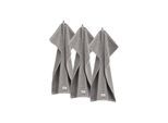 Gästehandtuch GANT "Gästetuch Premium Towel 3er Pack" Gr. S, grau, B:30cm, Obermaterial: 100% Baumwolle CO., Handtücher, Gästehandtuch