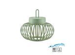JUST LIGHT Pendelleuchte "AKUBA", grün, 1, Ø 25cm, 1 Stk., Leuchten, Akkuleuchte, Pendelleuchte