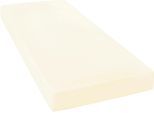 Spannbettlaken JANINE "ELASTIC 5002", beige (natur), L:200cm, Jersey-Elasthan, Obermaterial: 95% Baumwolle, 5% Elasthan, Bettlaken, Spannbettlaken, für Matratzen bis 35 cm Höhe, 95% Baumwolle, hochwertig, langlebig