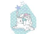Bild KOMAR "Winnie the Pooh Beary Sleepy", bunt (farbe bild(er): bunt), B:30cm H:40cm, Holz, Papier, Bilder, Bild, Wandbild zur Dekoration im Kinderzimmer - ohne Rahmen