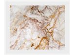 Bild QUEENCE "Christopher", gold (farbe rahmen: weiß, farbe bild(er): goldfarben), B:50cm H:40cm, Acrylglas, Holz, Papier, Bilder, Bild, HD Premium Poster-Druck inkl. Holzrahmen