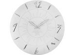 Wanduhr LOWELL "Wanduhr Lowell", grau, B:50cm H:50cm T:0cm, Wanduhren, Wanduhr