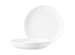 Schale SELTMANN WEIDEN "Foodbowl Terra ø 28,4 cm 2er Set", weiß, L:28,4cm, Schüsseln, Schale