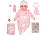 Babypuppe BABY BORN "Annabell 43 cm", rosa, Puppen, Baby, Babypuppe