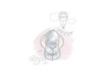 Bild KOMAR "Dumbo Sleepy", bunt (farbe bild(er): bunt), B:30cm H:40cm, Holz, Papier, Bilder, Bild, Wandbild zur Dekoration im Kinderzimmer - ohne Rahmen