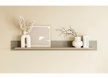 Wandboard HOME AFFAIRE "Stranda, Wandregal im Scandi-Style, Wandhalter mit Ablagefläche", beige (eukalyptus skandi eiche), B:150cm H:17cm T:17cm, Holzwerkstoff, Regale, Wandboard, vielseitig einsetzbares Hängeregal, in zwei Farben & Größen verfügbar