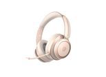 SADES Gaming-Headset "Builder SA-208", pink (gold, pink), Kopfhörer, kabellos, Stereo, Over Ear, Bluetooth 5.3, 3,5 mm, Gaming-Headset