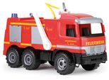 Spielzeug-Feuerwehr LENA "Giga Trucks, Actros", rot, Spielzeugfahrzeuge, KinderB:27cm H:38cm T:63cm, Kunststoff, Spielzeug-Feuerwehr, Made in Europe, B:27cm H:38cm T:63cm