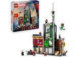 Konstruktionsspielsteine LEGO "Spider-Man vs. Oscorp (76324), LEGO Super Heroes", bunt, Spielbausteine, Kinder, Kunststoff, Konstruktionsspielsteine, Made in Europe