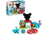 Konstruktionsspielsteine LEGO "Mickys Clubhaus und Auto (10454), LEGO DUPLO Disney ™", bunt, Spielbausteine, Baby, Kunststoff, Konstruktionsspielsteine, Made in Europe