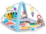 Spielbogen BABY EINSTEIN "4in1 Spieldecke Kickin' Tunes", bunt, Spielbögen, Baby, Flauschstoff, Kunststoff, Metall, Spielbogen, mit Sound