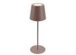 BRILONER LEUCHTEN LED Außen-Tischleuchte "Coloris", braun (umbrasand), Leuchten, LED Außen-Tischleuchte