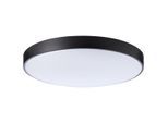 BRILLIANT Deckenleuchte "Slimline", schwarz-weiß (weiß, schwarz), 1, Ø 78cm H: 8cm, 1 Stk., Leuchten, LED Deckenlampe 78cm weiß/schwarz, Deckenleuchte