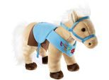 Kuscheltier HEUNEC "Kuschelkarawane, Pferd 35 cm", braun, Plüschfiguren, KinderL:35cm, Polyester, Kuscheltier, L:35cm