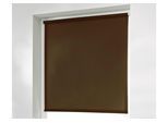 Seitenzugrollo K-HOME "Thermo Klemmfix-Rollo" Gr. 5, braun (schoko), B:80cm H:150cm, Polyester, Rollos, Seitenzugrollo, 1 Stück