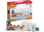 Spielwelt SCHLEICH "WILD LIFE, Antarktis Expedition (42558)", bunt, Spielfigurenwelten, Kinder, Kunststoff, Spielwelt, Made in Europe